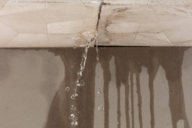 Professional Sewage Cleanup technician working in Franconia, NH